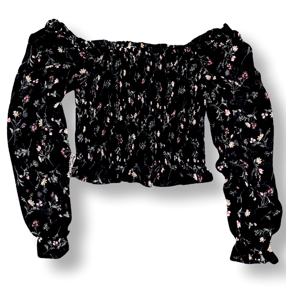 EUC Revamped Stretch Off The Shoulder Top - Size Medium